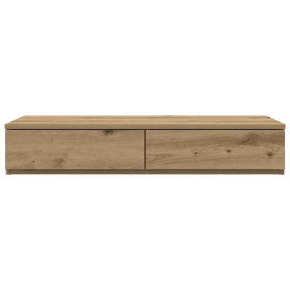 vidaXL Bed Drawers Artisan Oak 80 x 36.5 x 16.5 cm Engineered Wood