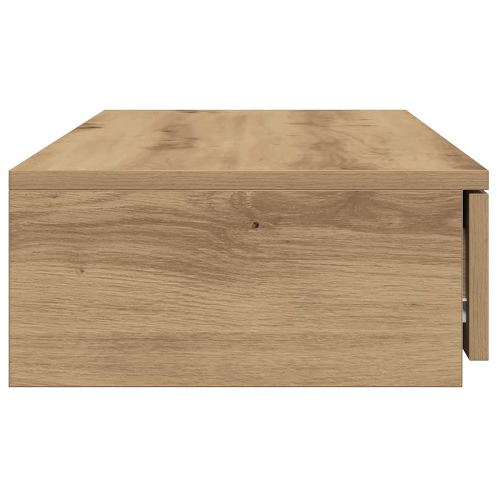 vidaXL Bed Drawers Artisan Oak 80 x 36.5 x 16.5 cm Engineered Wood