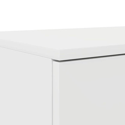 vidaXL Bed Drawers White 120 x 36.5 x 16.5 cm Engineered Wood