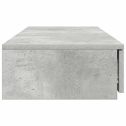 vidaXL Bed Drawers Concrete Grey 120 x 36.5 x 16.5 cm Engineered Wood