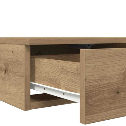 vidaXL Bed Drawers Artisan Oak 120 x 36.5 x 16.5 cm Engineered Wood