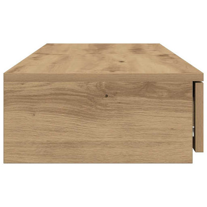 vidaXL Bed Drawers Artisan Oak 120 x 36.5 x 16.5 cm Engineered Wood