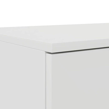 vidaXL Bed Drawers White 140 x 36.5 x 16.5 cm Engineered Wood