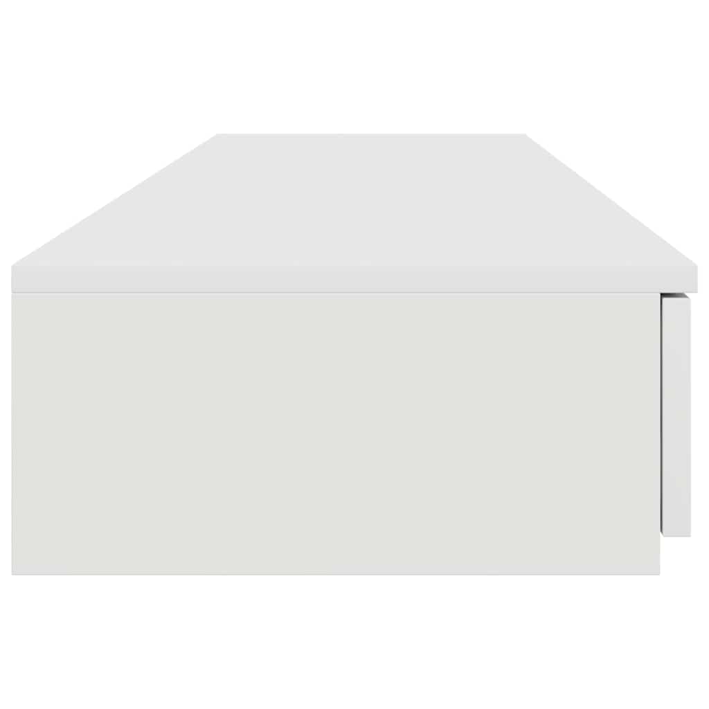 vidaXL Bed Drawers White 150 x 36.5 x 16.5 cm Engineered Wood