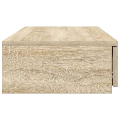 vidaXL Bed Drawers Sonoma Oak 75 x 36.5 x 16.5 cm Engineered Wood