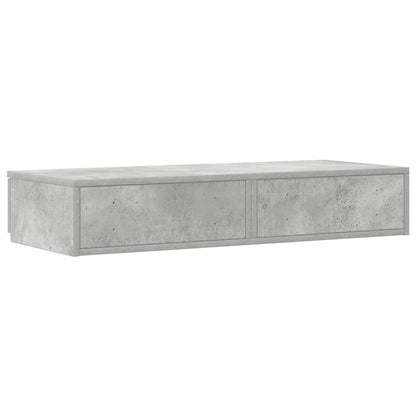 vidaXL Bed Drawers Concrete Grey 75 x 36.5 x 16.5 cm Engineered Wood