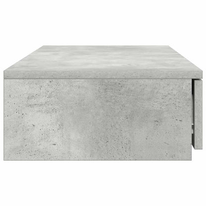 vidaXL Bed Drawers Concrete Grey 75 x 36.5 x 16.5 cm Engineered Wood