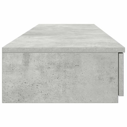 vidaXL Bed Drawers Concrete Grey 160 x 36.5 x 16.5 cm Engineered Wood
