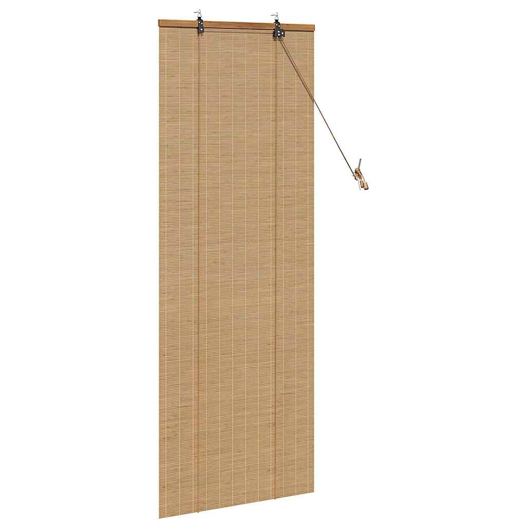 vidaXL Roller Blind Brown 60 x 160 cm Bamboo