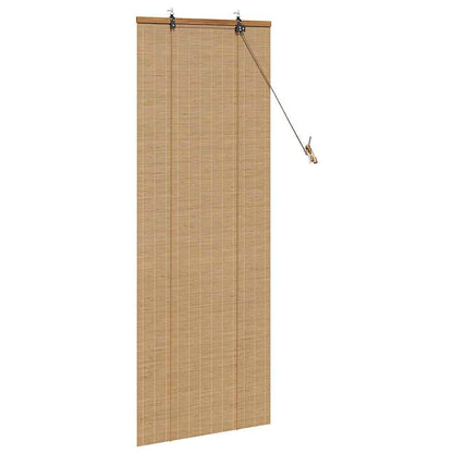 vidaXL Roller Blind Brown 60 x 160 cm Bamboo