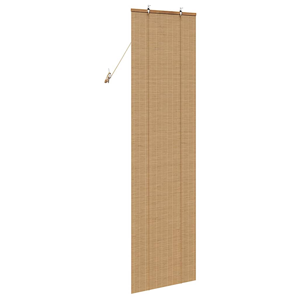 vidaXL Roller Blind Brown 60 x 220 cm Bamboo