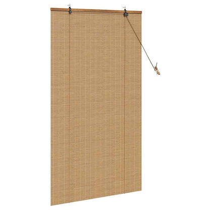 vidaXL Roller Blind Brown 80 x 160 cm Bamboo