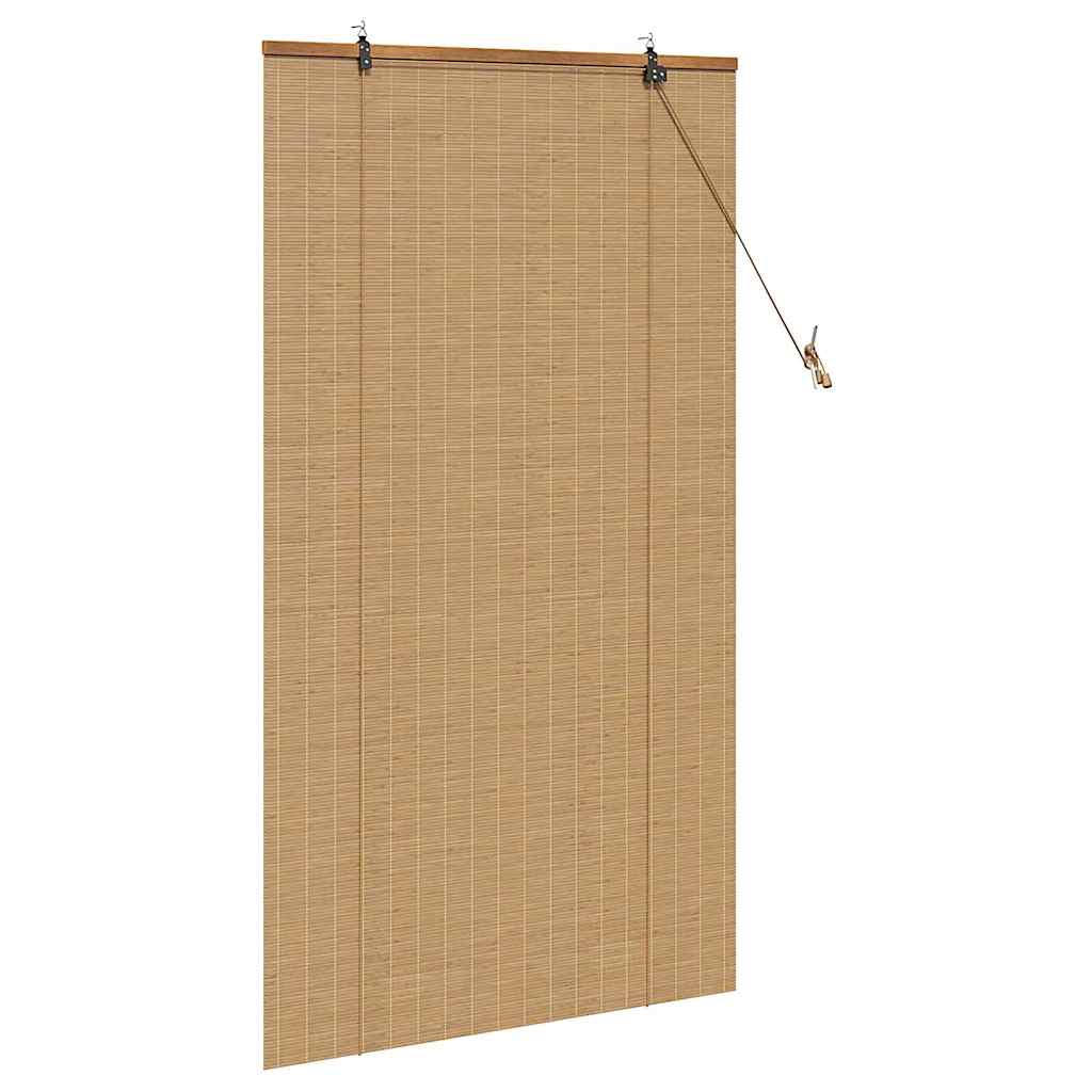 vidaXL Roller Blind Brown 90 x 160 cm Bamboo