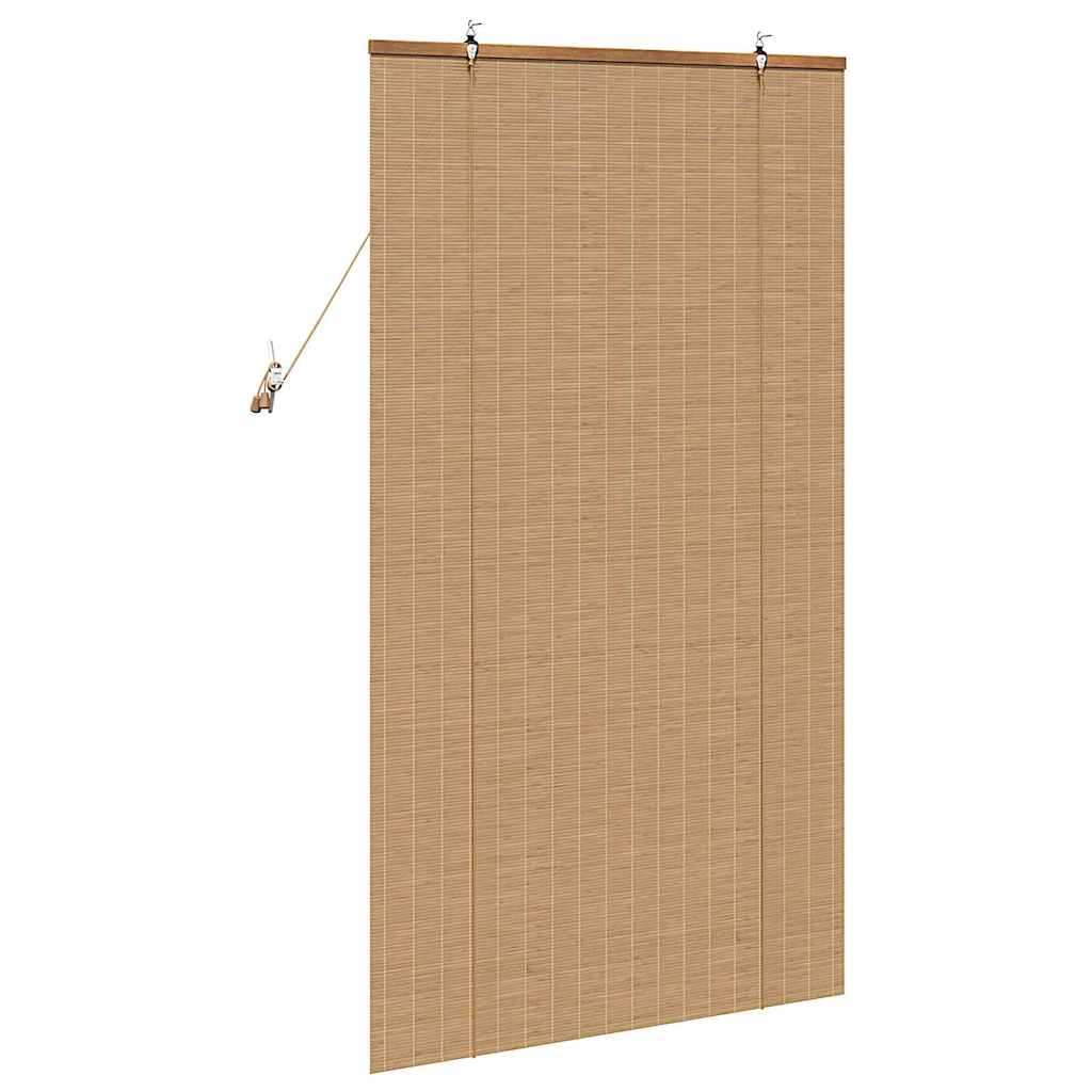 vidaXL Roller Blind Brown 90 x 160 cm Bamboo