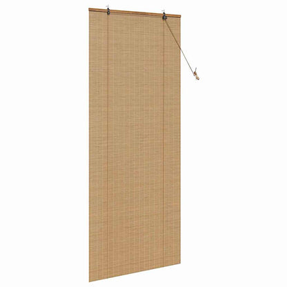 vidaXL Roller Blind Brown 90 x 220 cm Bamboo