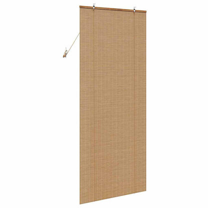 vidaXL Roller Blind Brown 90 x 220 cm Bamboo