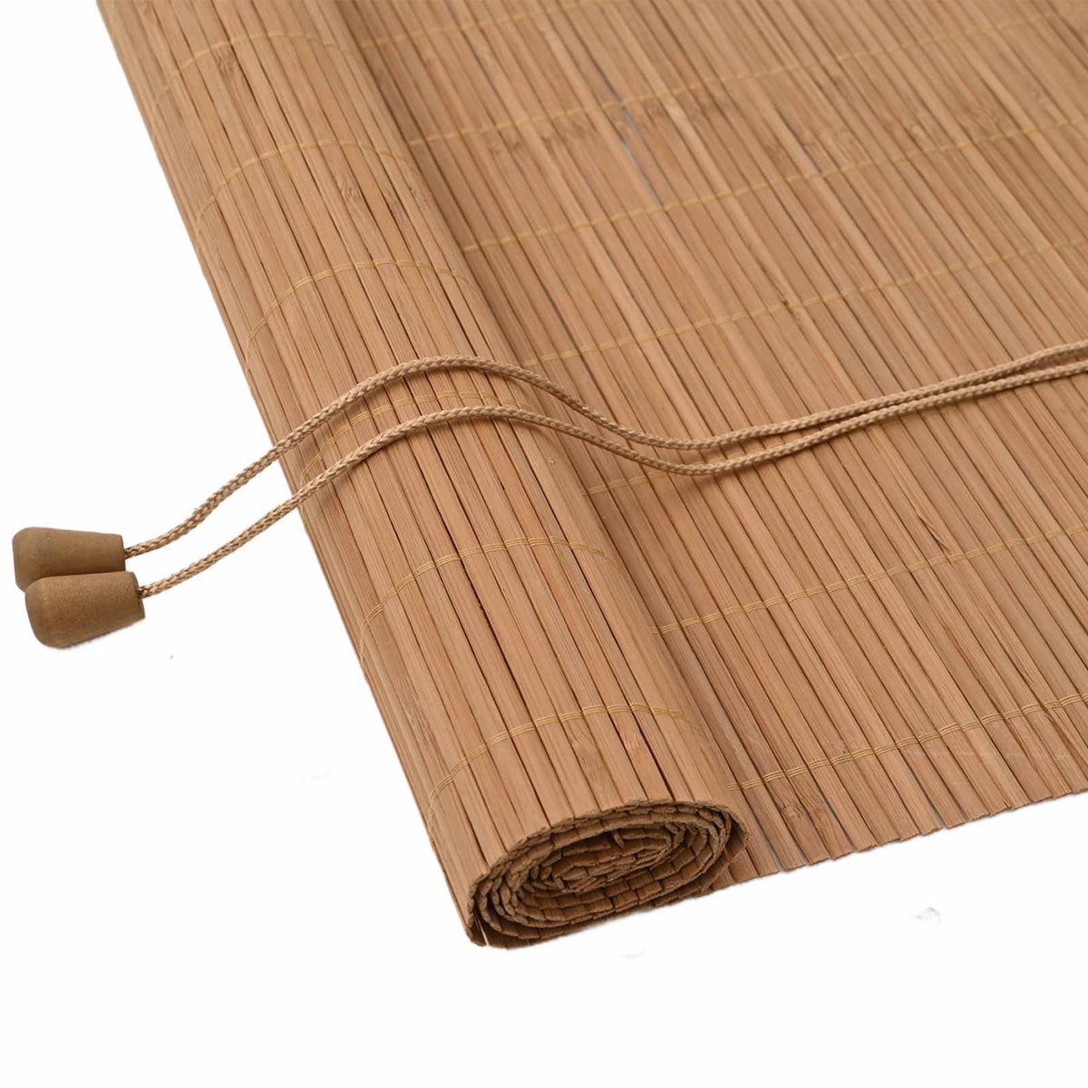 vidaXL Roller Blind Brown 120 x 160 cm Bamboo