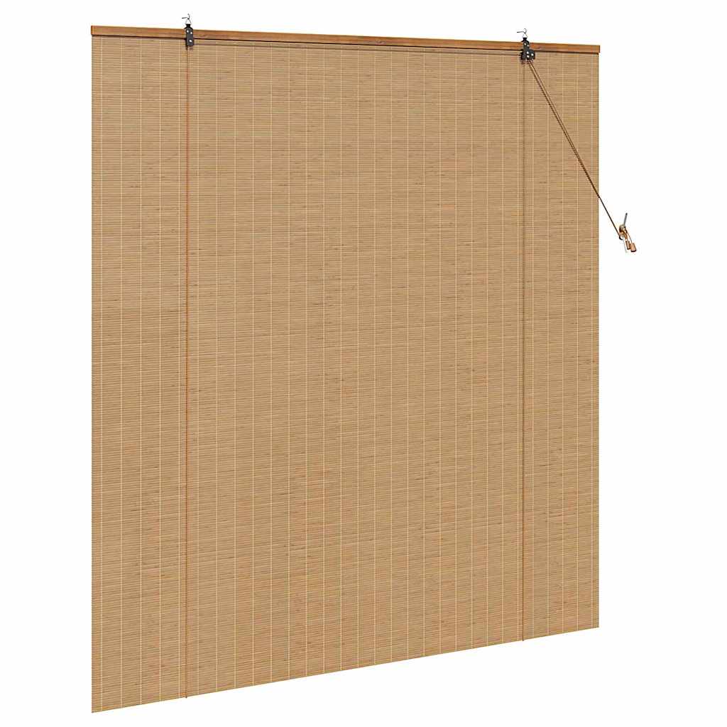 vidaXL Roller Blind Brown 150 x 160 cm Bamboo