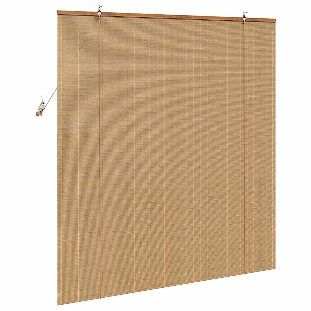 vidaXL Roller Blind Brown 150 x 160 cm Bamboo