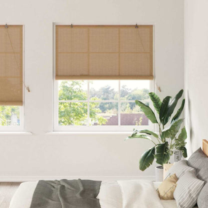 vidaXL Roller Blind Brown 150 x 220 cm Bamboo