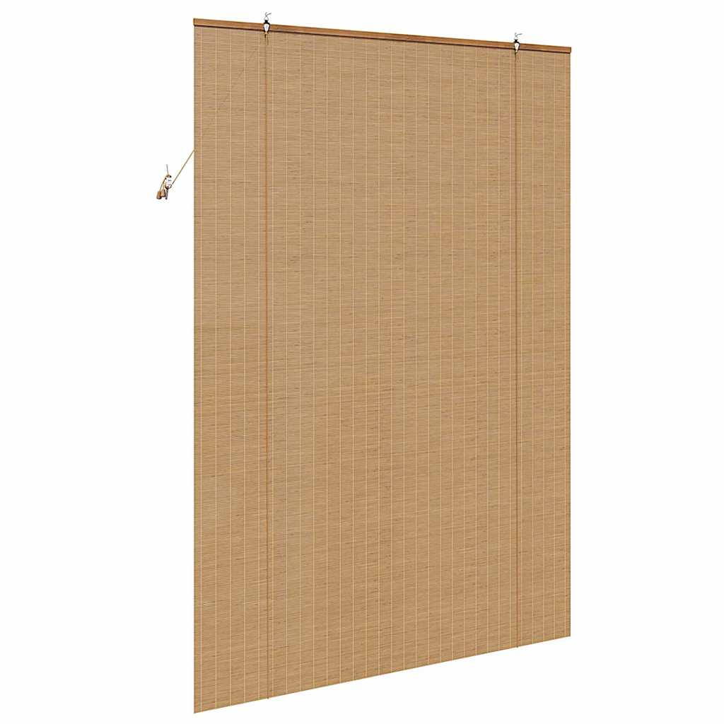 vidaXL Roller Blind Brown 150 x 220 cm Bamboo