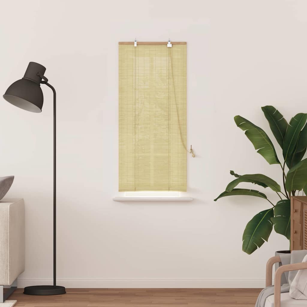 vidaXL Roller Blind Nature 60 x 160 cm Bamboo