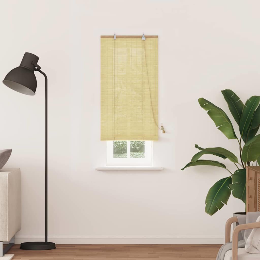 vidaXL Roller Blind Nature 60 x 220 cm Bamboo