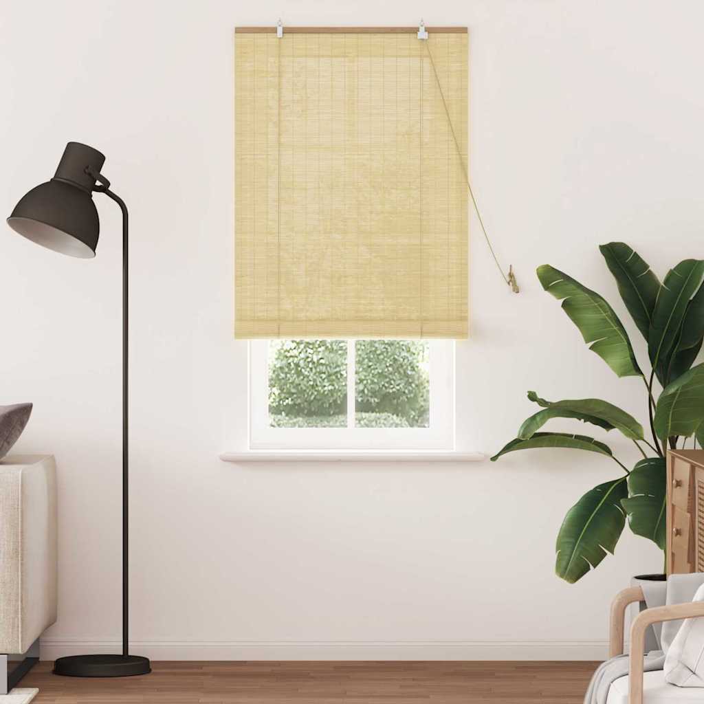 vidaXL Roller Blind Nature 90 x 220 cm Bamboo