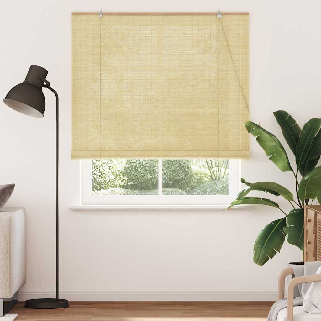 vidaXL Roller Blind Nature 140 x 220 cm Bamboo