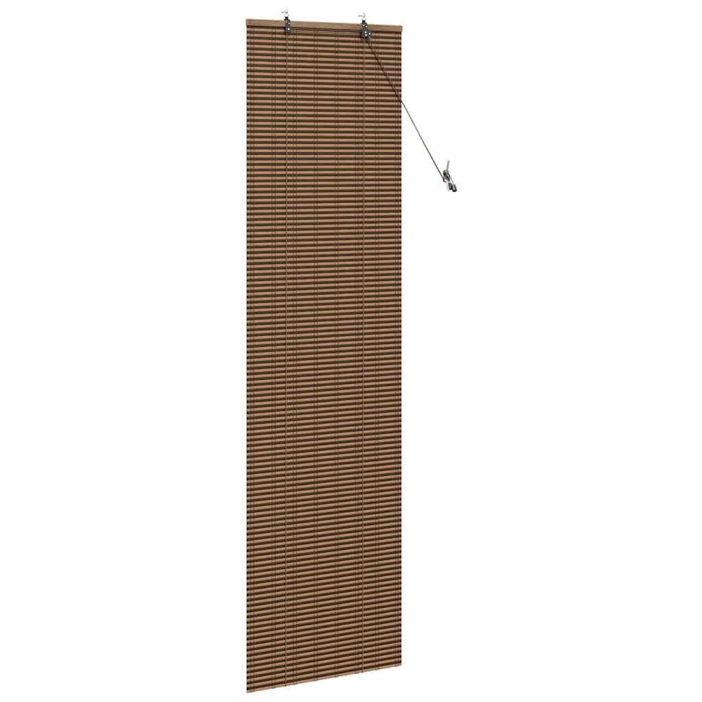 vidaXL Roller Blind Brown 60 x 220 cm Bamboo