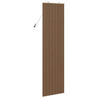 vidaXL Roller Blind Brown 60 x 220 cm Bamboo