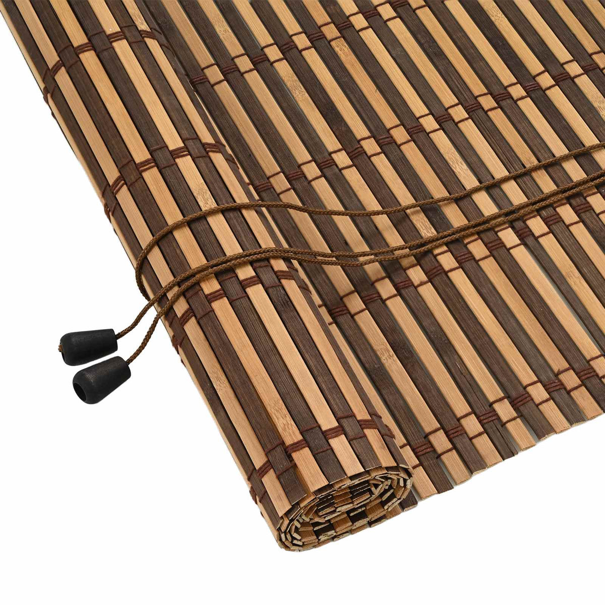 vidaXL Roller Blind Brown 120 x 160 cm Bamboo