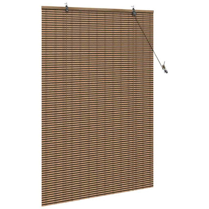 vidaXL Roller Blind Brown 120 x 160 cm Bamboo