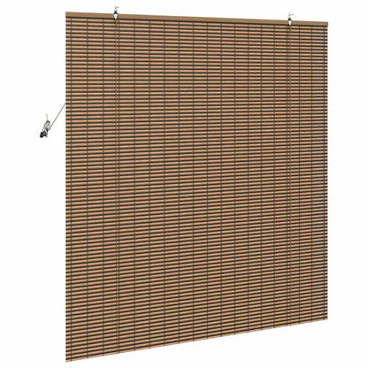 vidaXL Roller Blind Brown 140 x 160 cm Bamboo