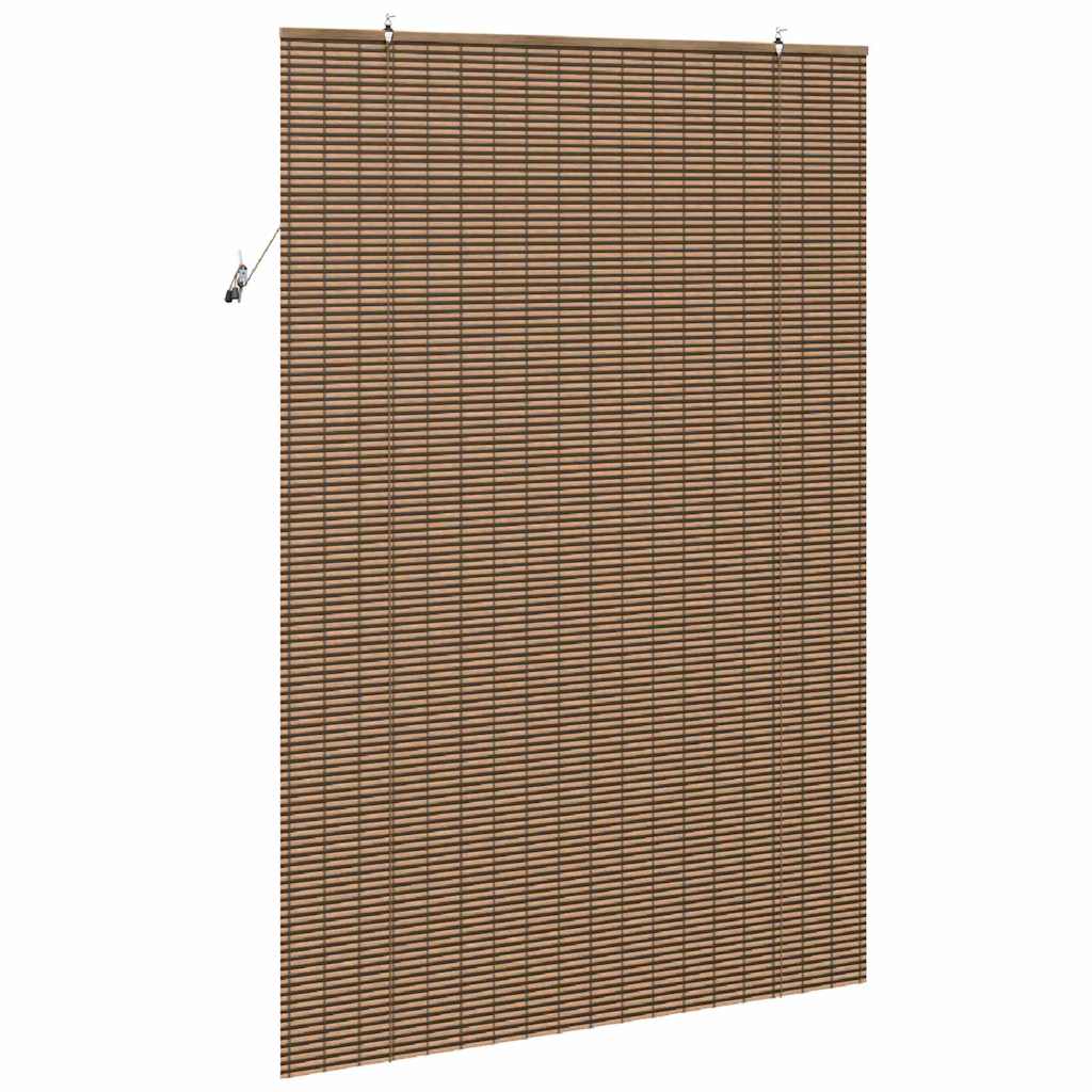 vidaXL Roller Blind Brown 150 x 220 cm Bamboo