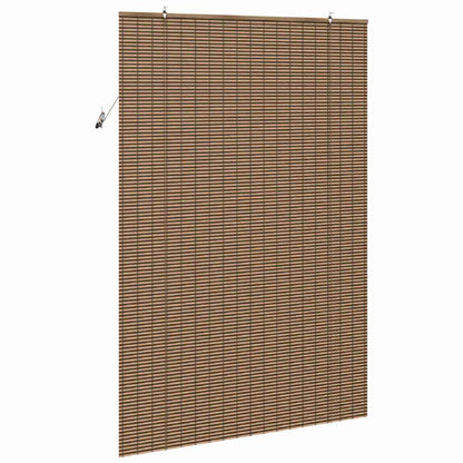 vidaXL Roller Blind Brown 150 x 220 cm Bamboo