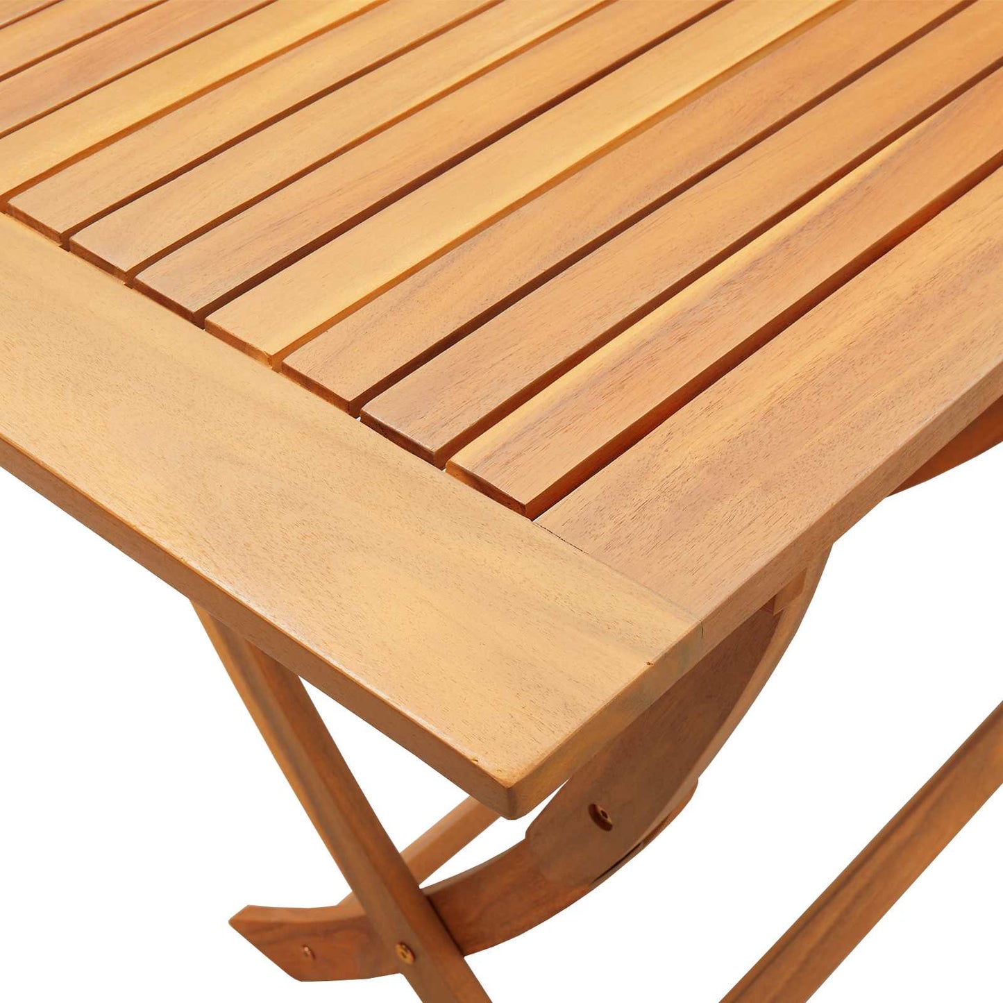 vidaXL Sydney Rectangle Table Brown 110 x 55 x 75 cm Solid Acacia Wood