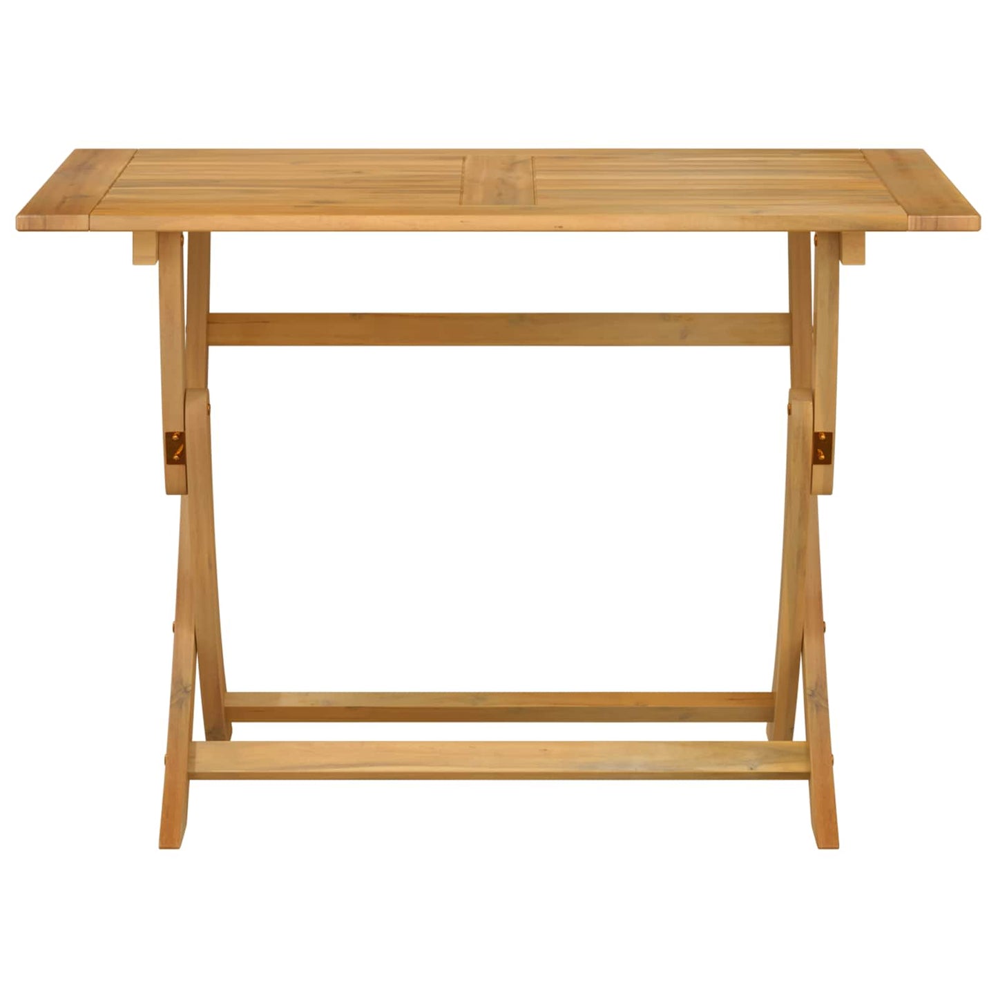 vidaXL Sydney Rectangle Table Brown 110 x 55 x 75 cm Solid Acacia Wood
