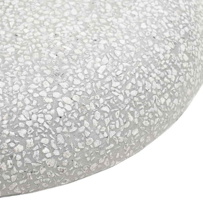 vidaXL Parasol Base 20.9kg Light Grey Concrete Round