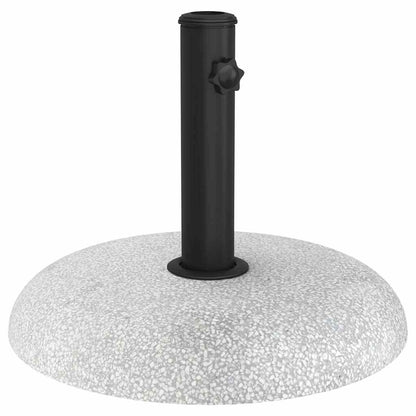 vidaXL Parasol Base 20.9kg Light Grey Concrete Round