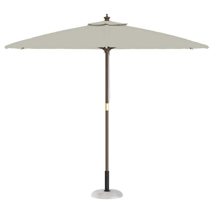 vidaXL Parasol Base 20.9kg Light Grey Concrete Round