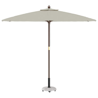 vidaXL Parasol Base 21kg Light Grey Concrete Round