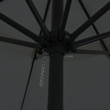 vidaXL Garden Parasol Anthracite 394 x 394 x 248 cm