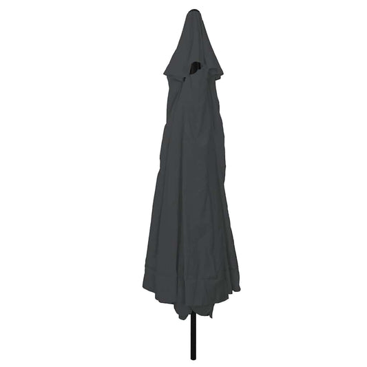 vidaXL Garden Parasol Anthracite 394 x 394 x 248 cm