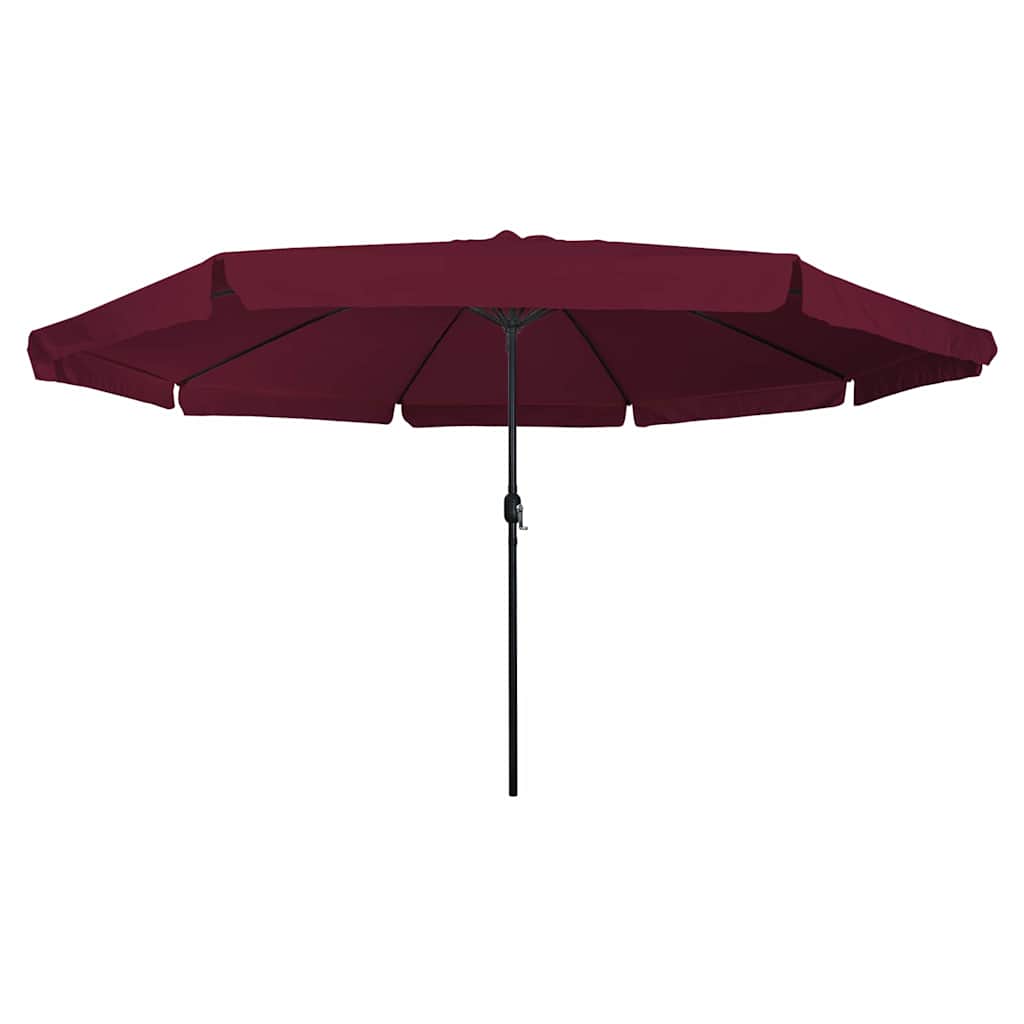 vidaXL Garden Parasol Bordeaux Red 394 x 394 x 248 cm