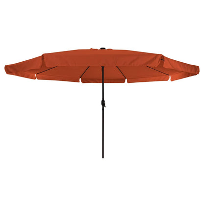 vidaXL Garden Parasol Terracotta 395 x 395 x 245 cm Polyester