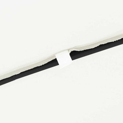 vidaXL Garden Parasol Sand 295 x 295 x 245 cm Polyester and Steel