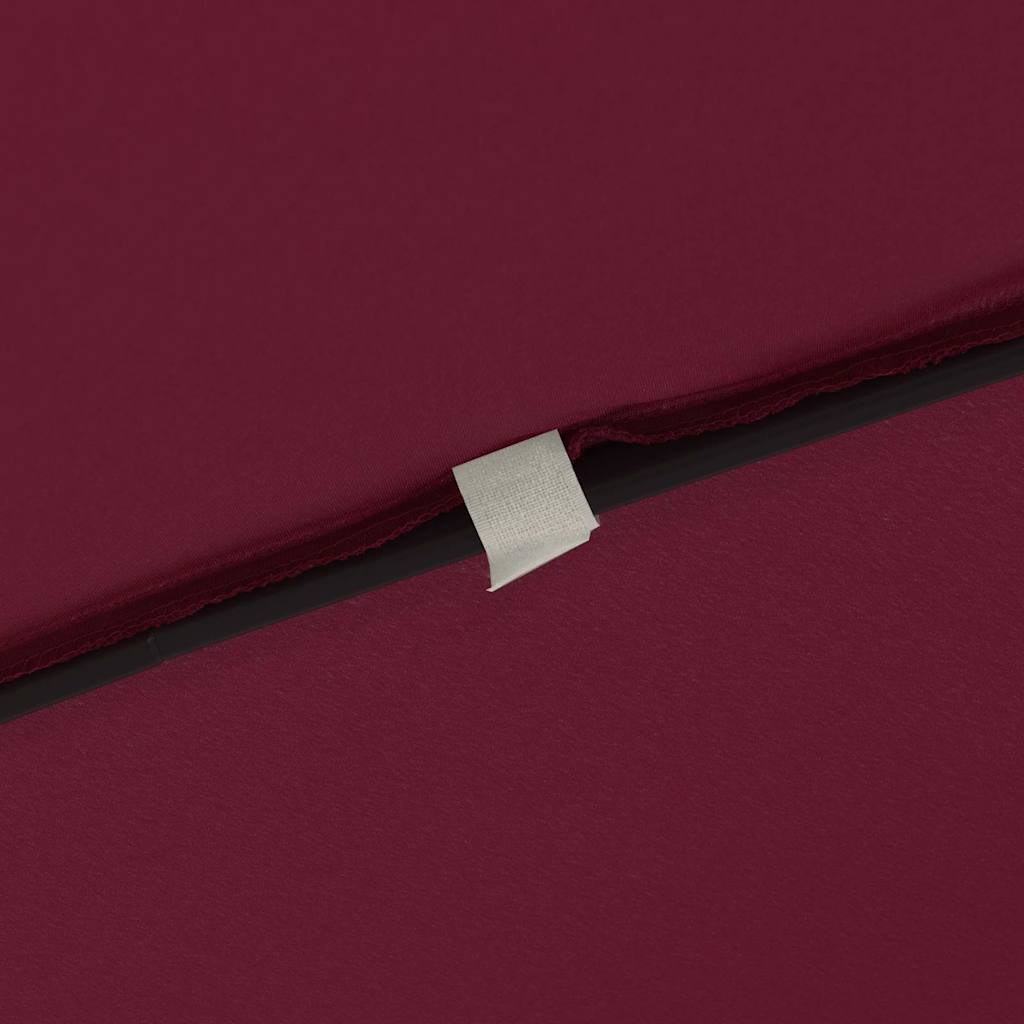 vidaXL Garden Parasol Bordeaux Red 295 x 295 x 245 cm