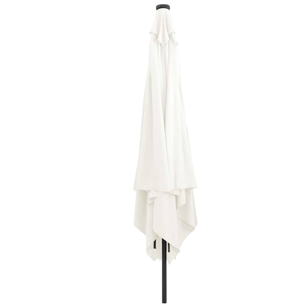 vidaXL Garden Parasol Sand 295 x 295 x 245 cm Polyester and Steel