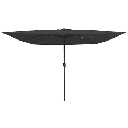 vidaXL Garden Parasol Anthracite 295 x 295 x 245 cm